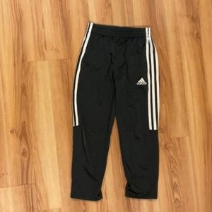 Black and White adidas pants